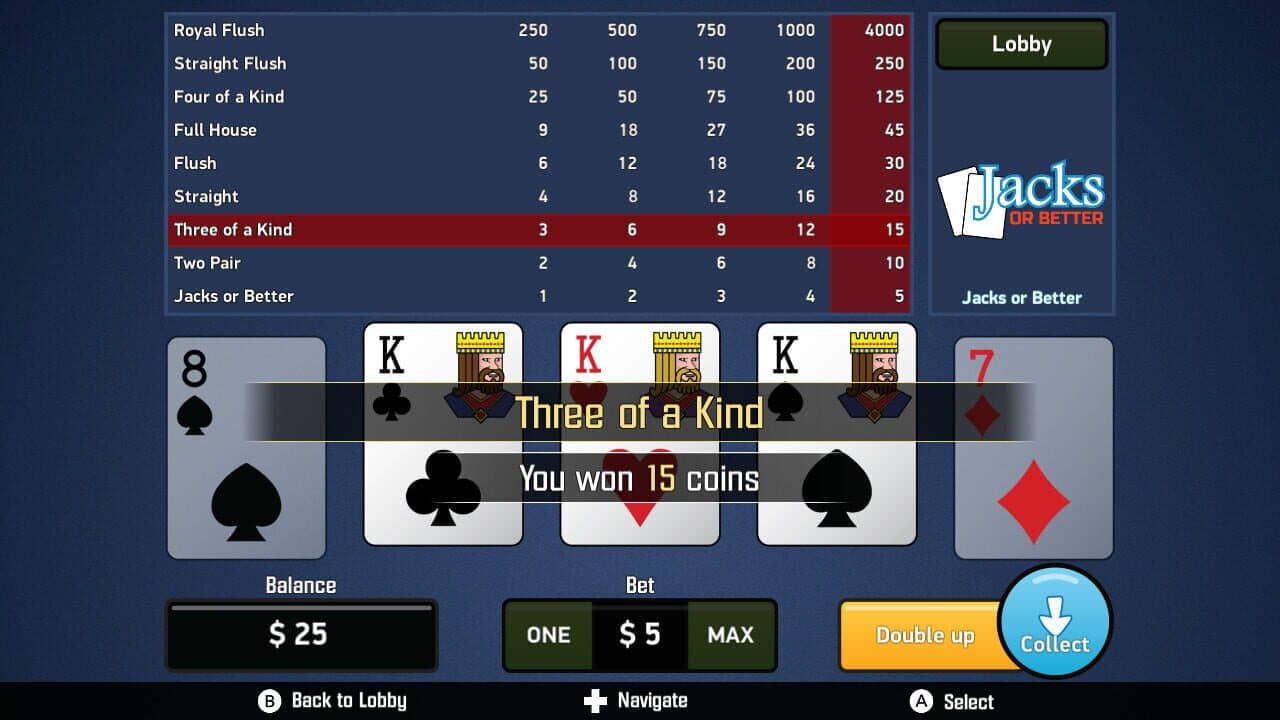 Jacks or Better: Video Poker thumbnail 2