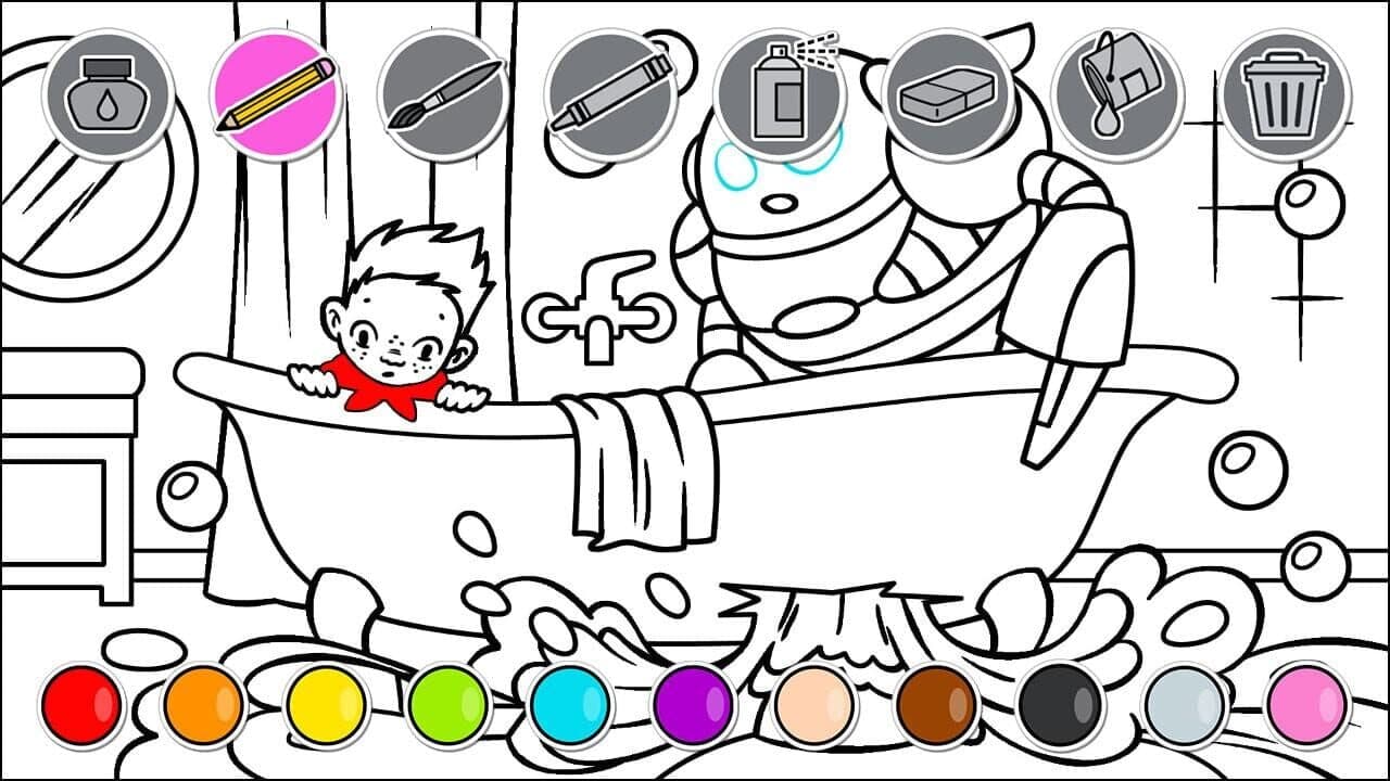 Comic Coloring Book thumbnail 5
