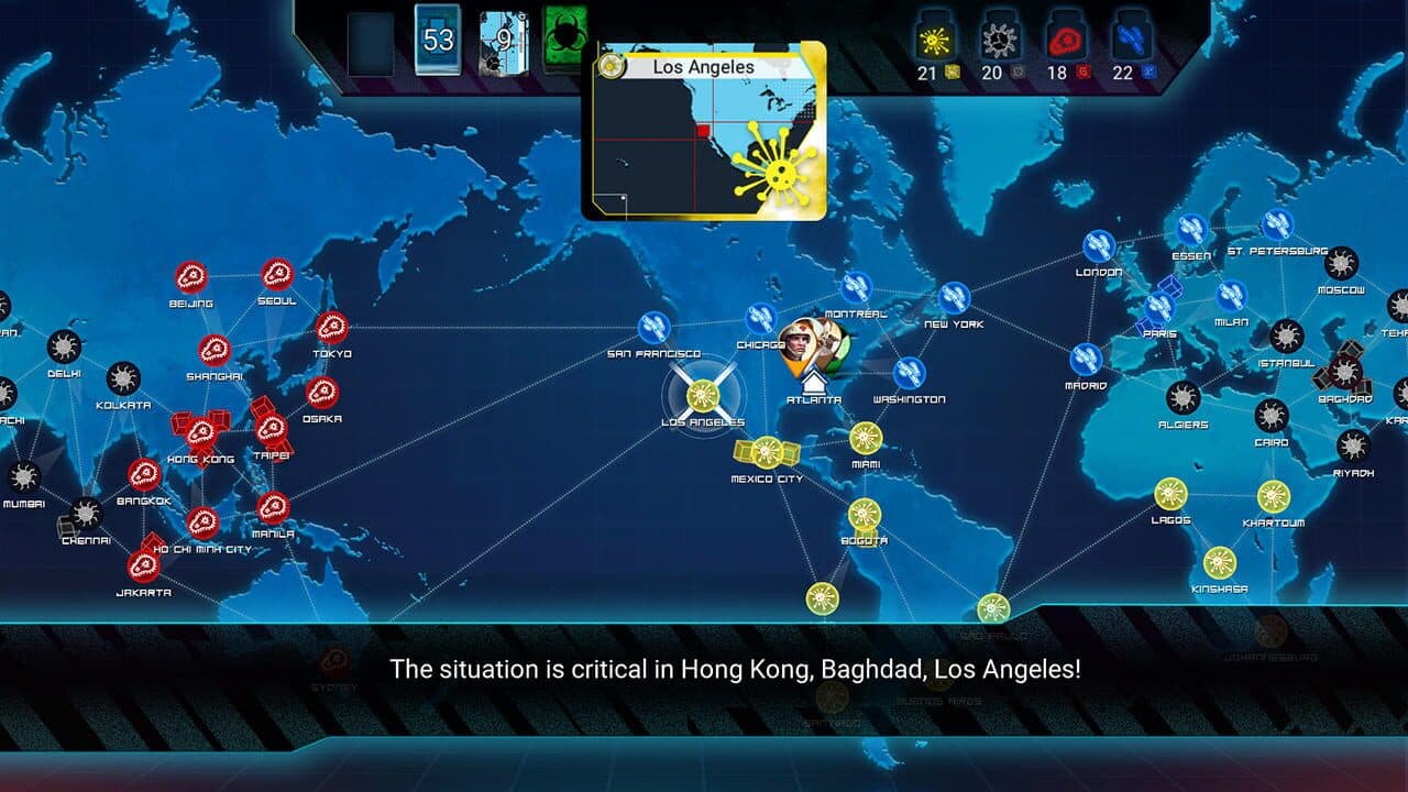 Pandemic screenshot 1