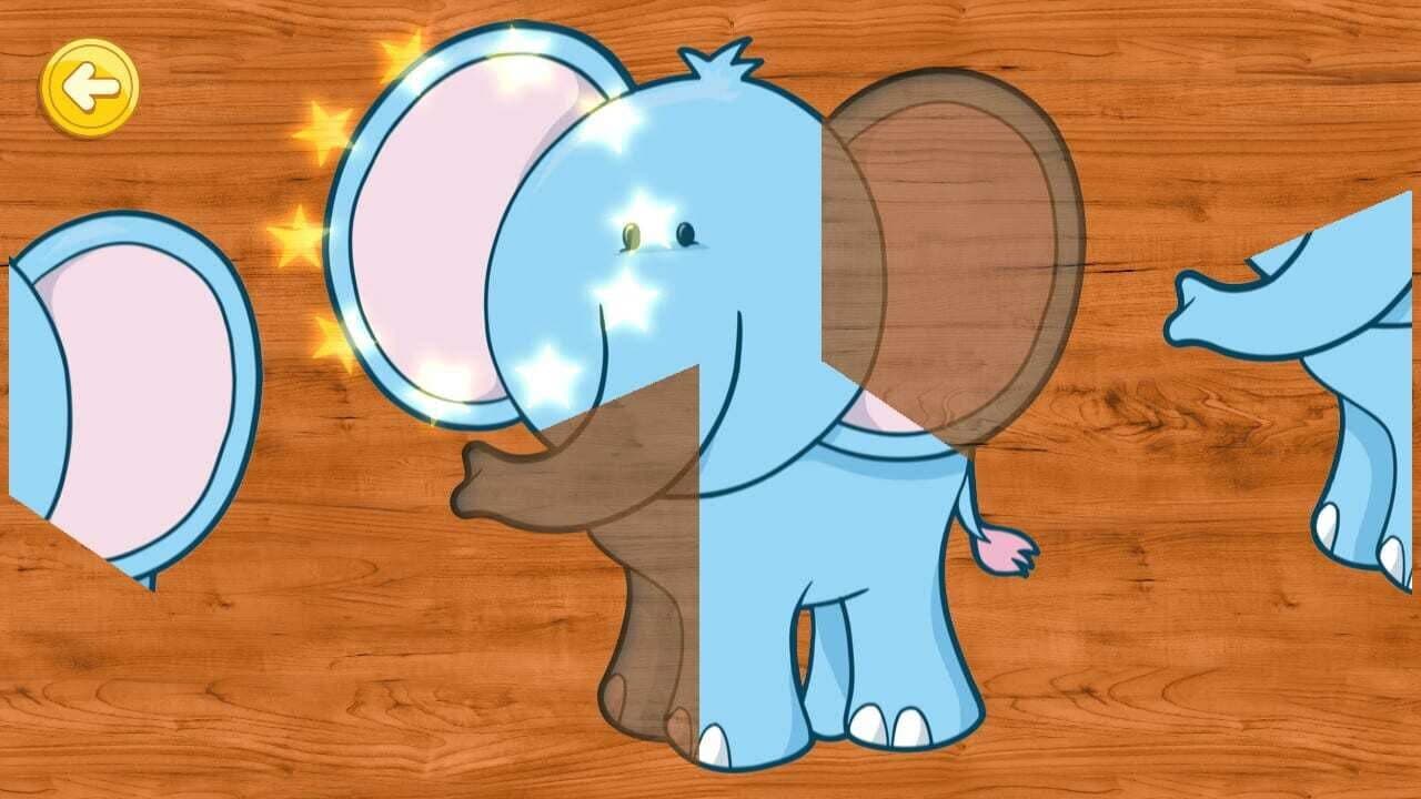 Animal Learning Puzzle for Toddlers and Kids screenshot 1