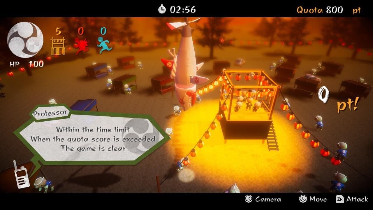 Shark Copter vs. Zombie Dancers screenshot 1