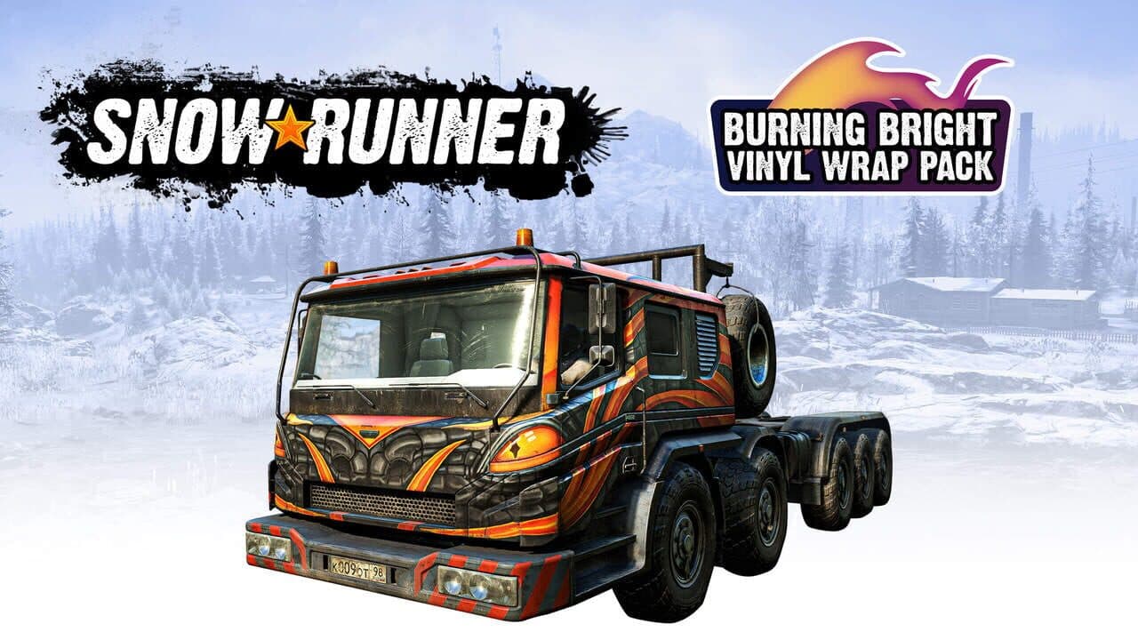 SnowRunner: Burning Bright Vinyl Wrap Pack screenshot 1