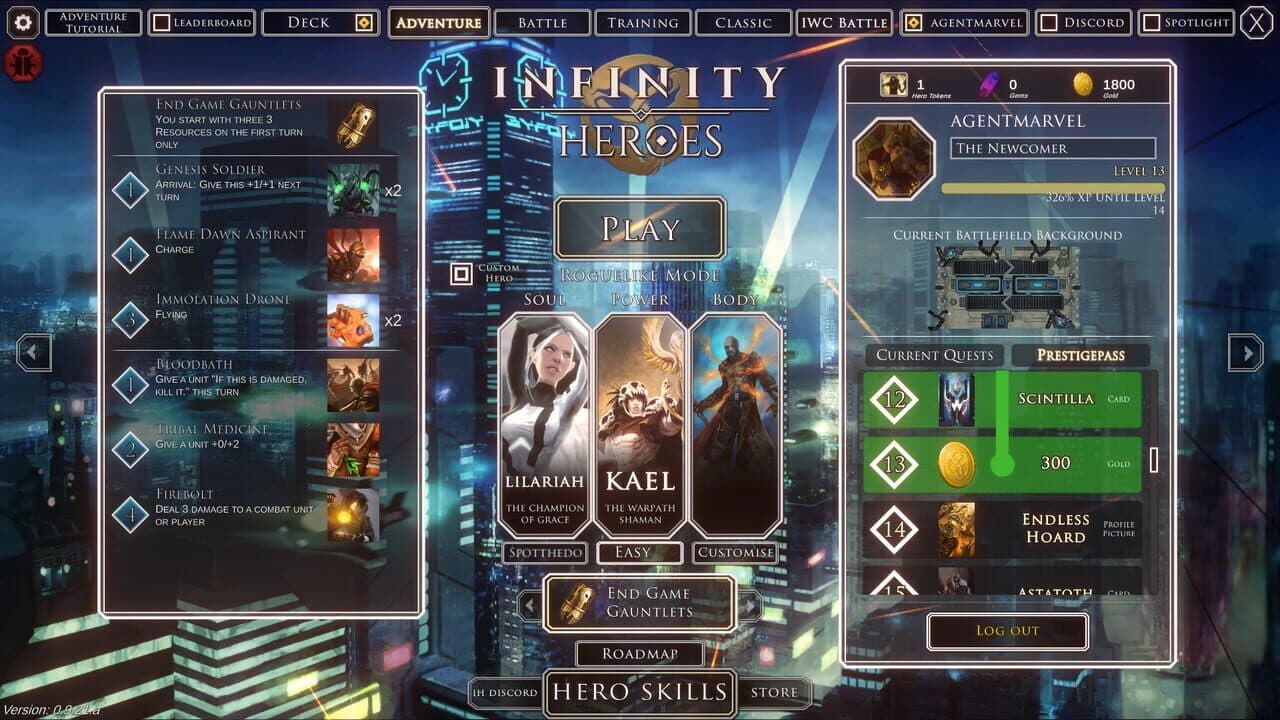 Infinity Heroes screenshot 1