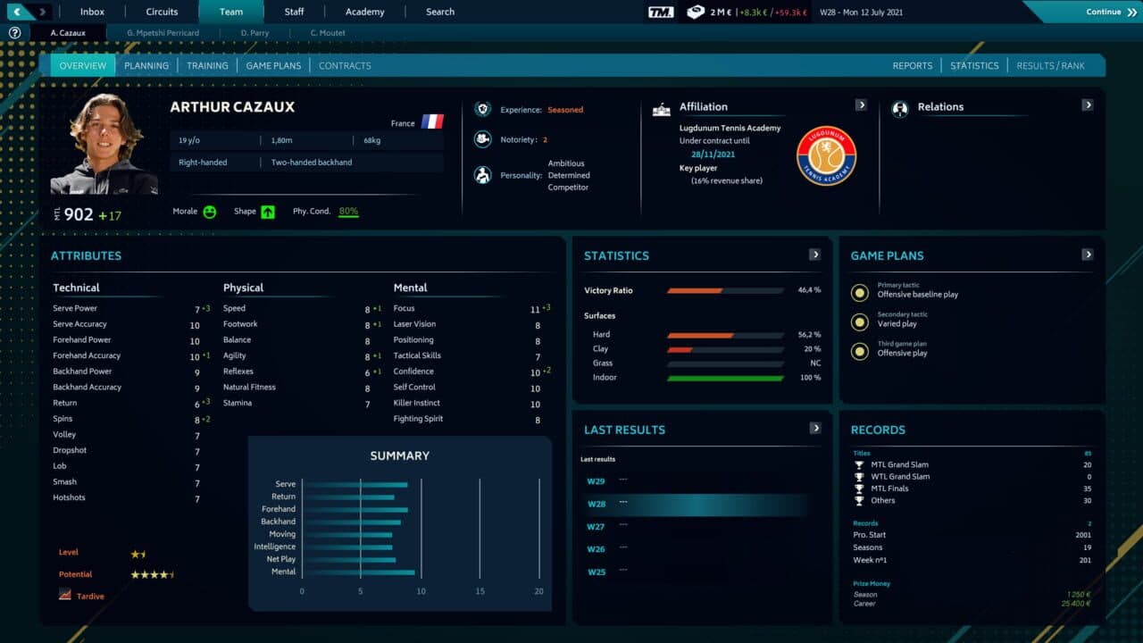 Tennis Manager 2021 thumbnail 5