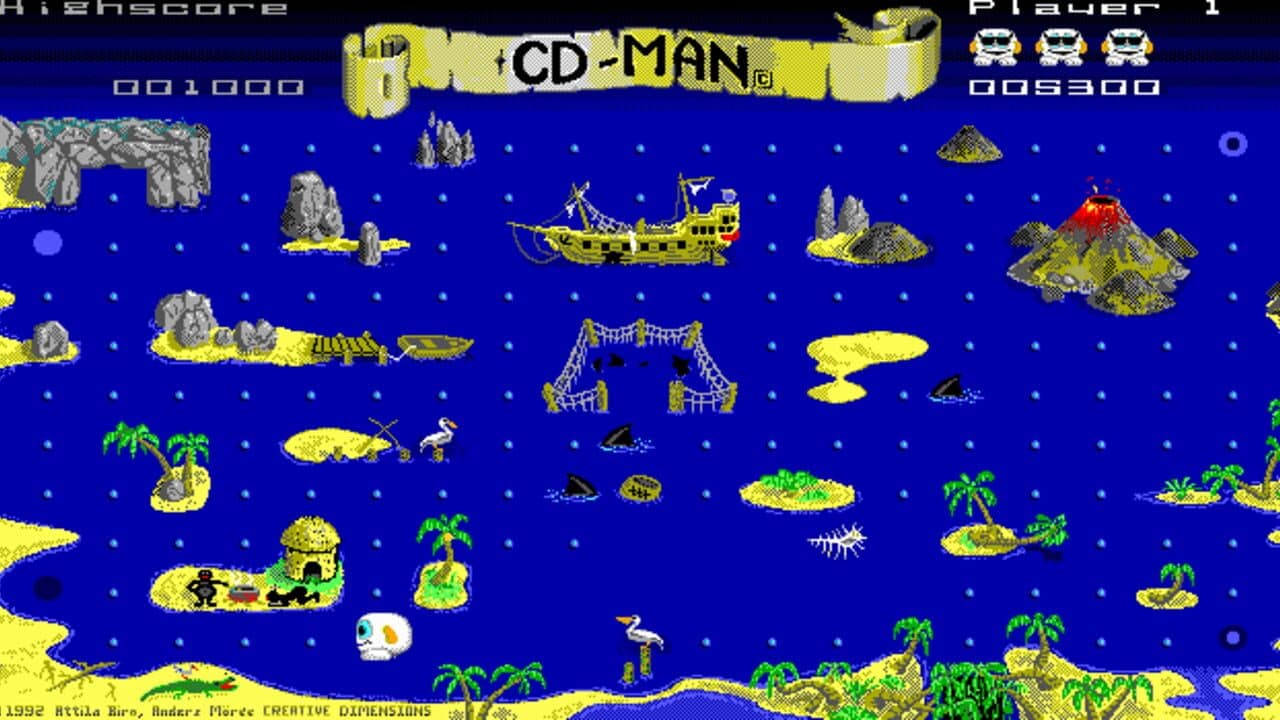 CD-Man Version 2.0 screenshot 1