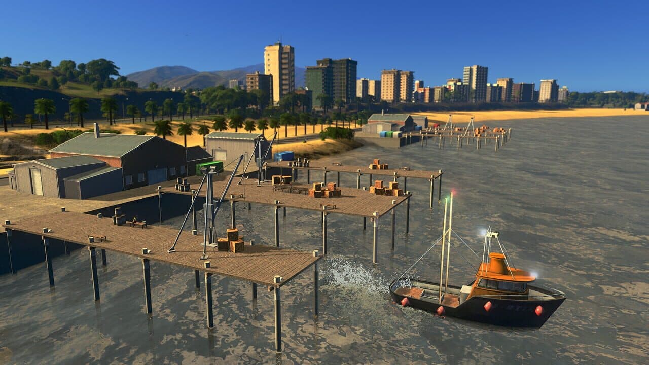 Cities: Skylines - Sunset Harbor thumbnail 3