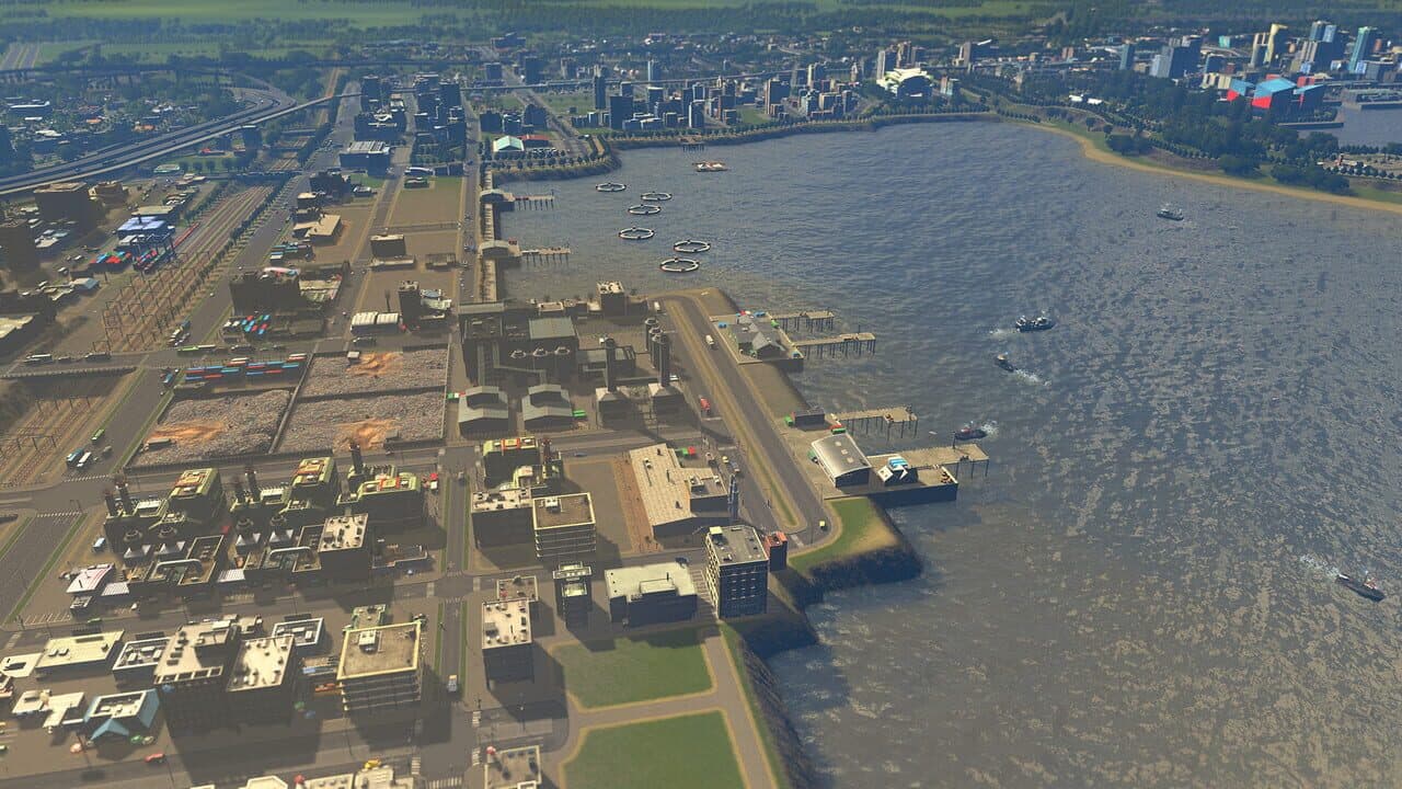Cities: Skylines - Sunset Harbor thumbnail 9