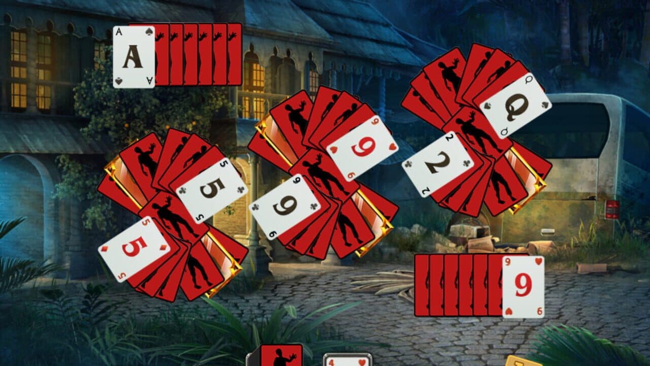Dangerous Solitaire: Zombie Fever screenshot 1