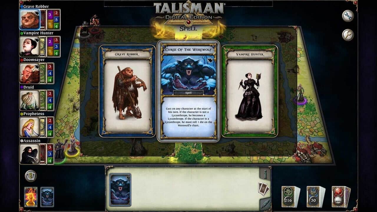 Talisman: Digital Edition - The Blood Moon screenshot 1
