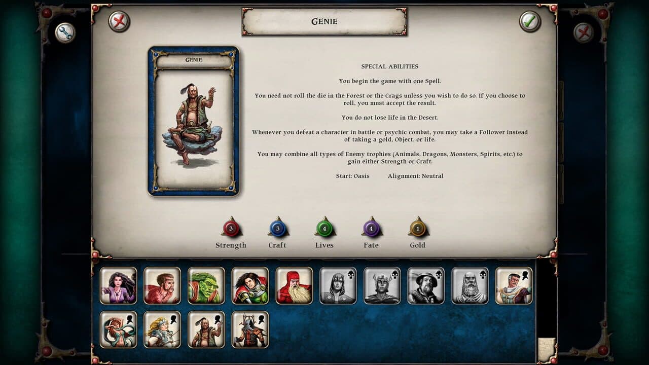 Talisman: Digital Edition - Genie screenshot 1