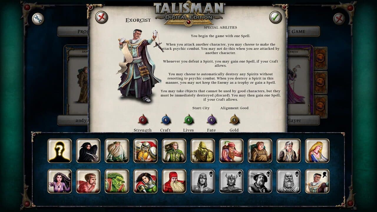 Talisman: Digital Edition - Exorcist thumbnail 2