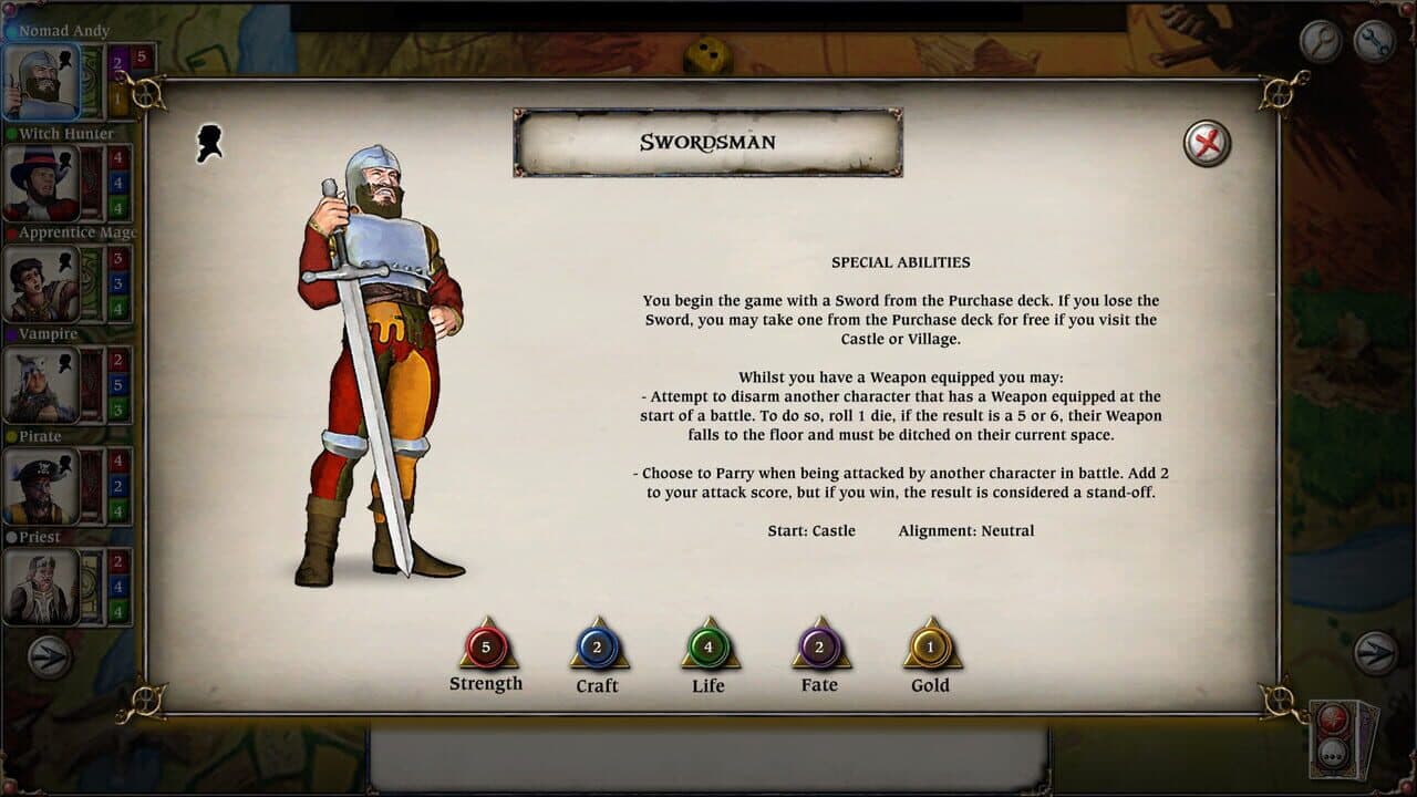Talisman: Digital Edition - Swordsman thumbnail 2