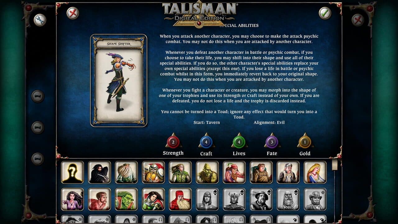 Talisman: Digital Edition - Shape Shifter screenshot 1