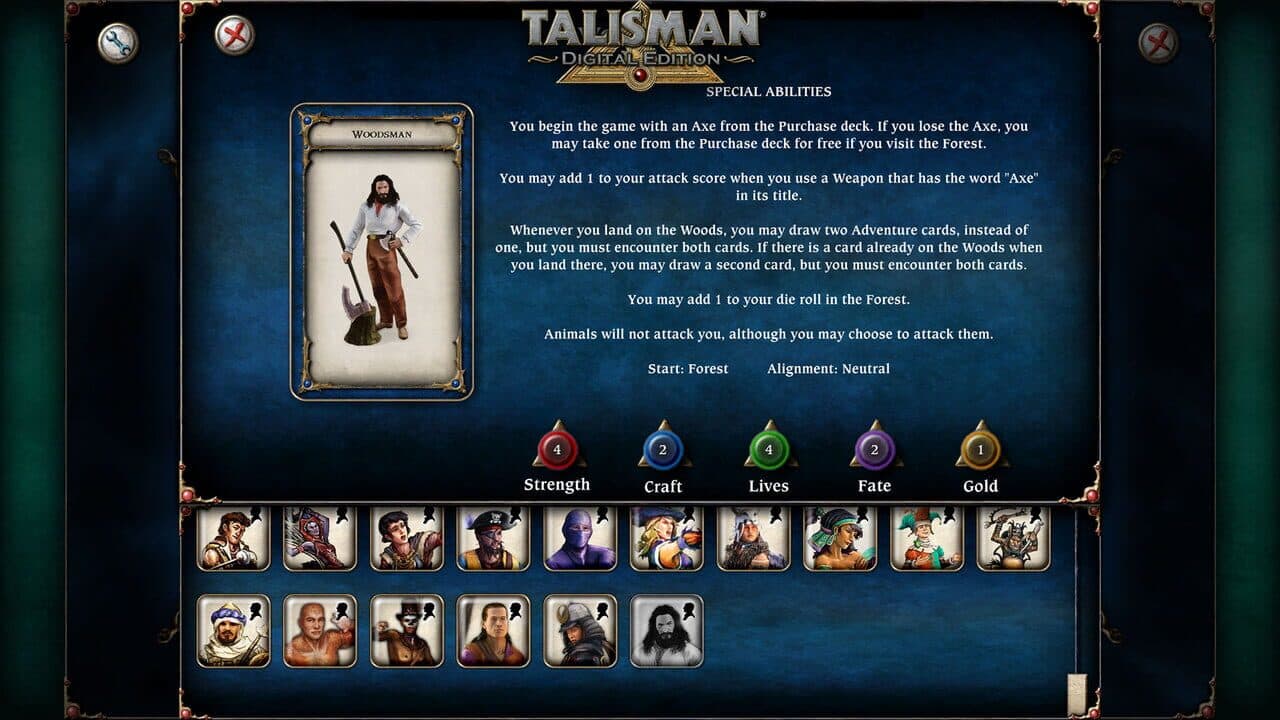 Talisman: Digital Edition - Woodsman thumbnail 5