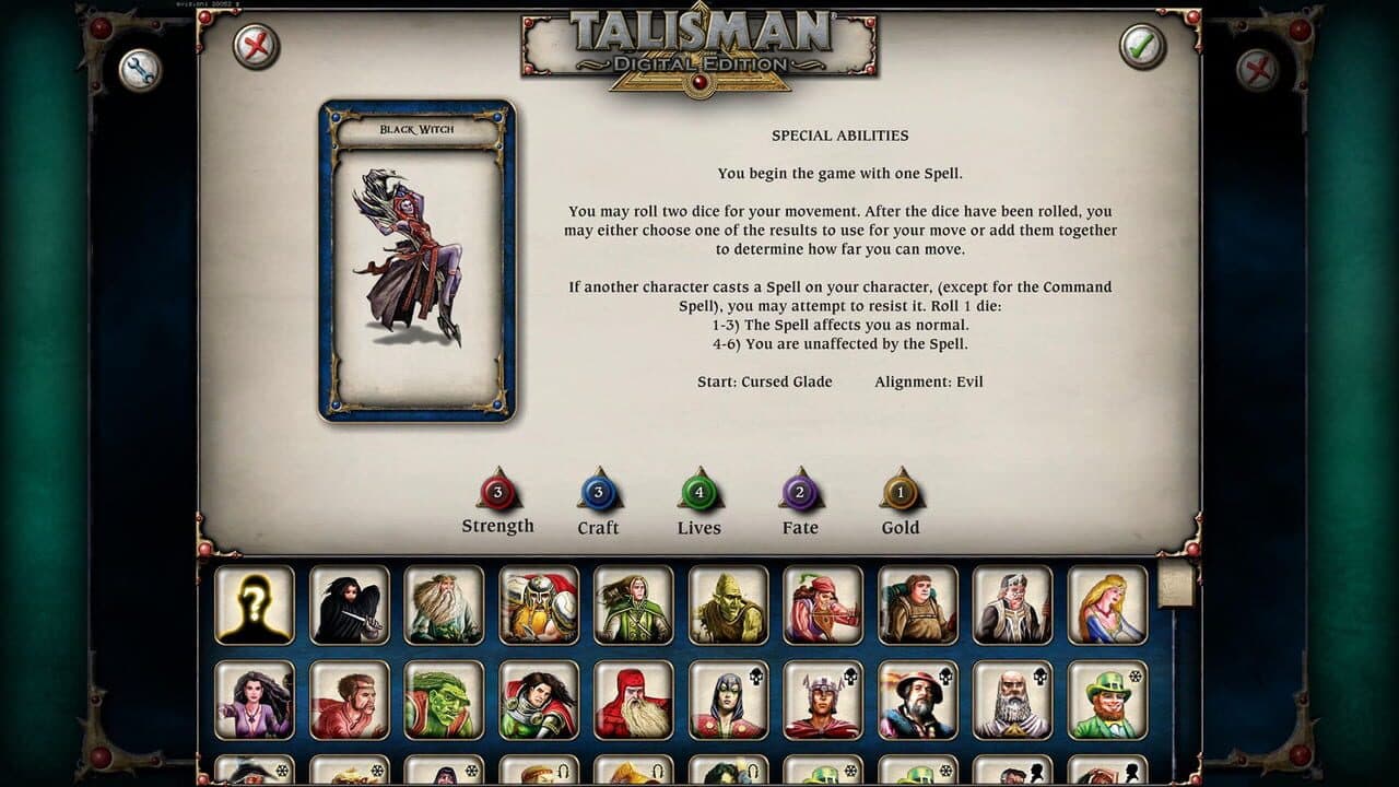 Talisman: Digital Edition - Black Witch thumbnail 4