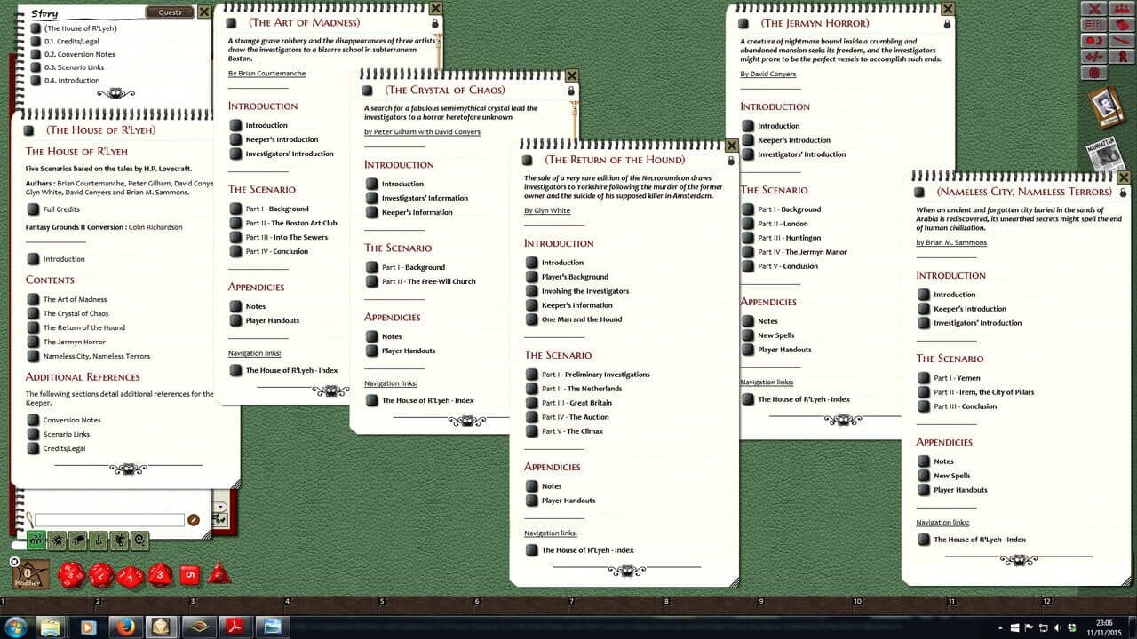 Fantasy Grounds: Call of Cthulhu - The House of R'lyeh thumbnail 2