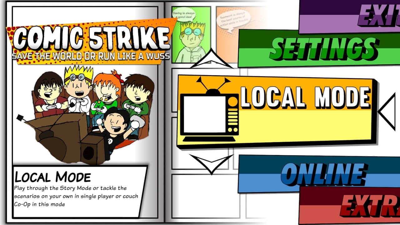 Comic 5trike screenshot 1