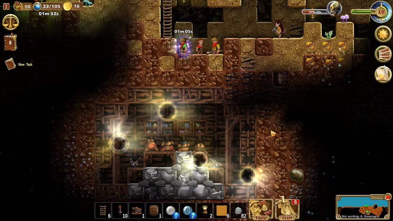 Craft the World: Abandoned Mines screenshot 1