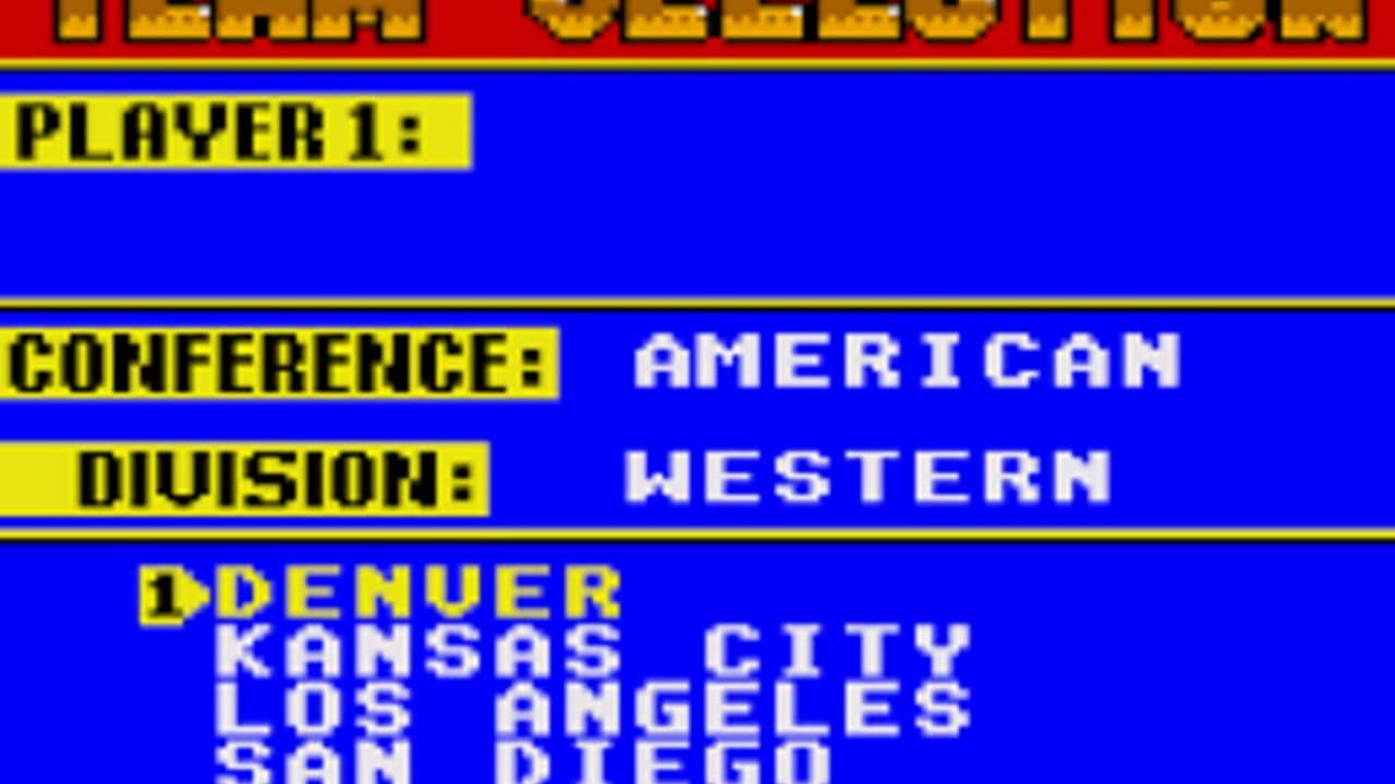 Joe Montana Football screenshot 1