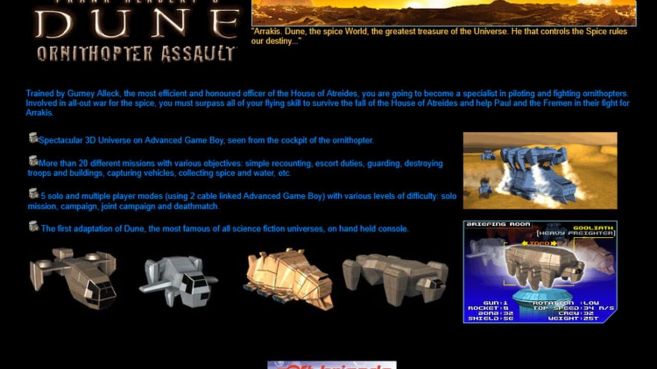 Dune: Ornithopter Assault thumbnail 2