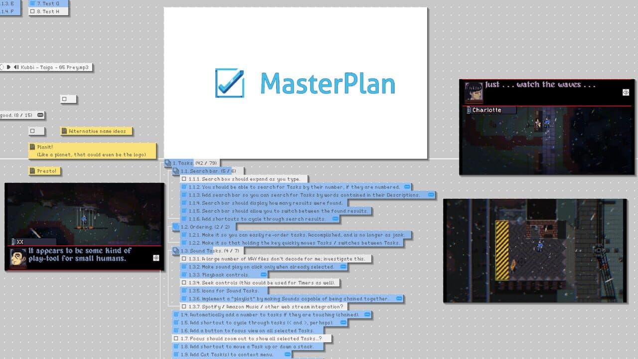 MasterPlan screenshot 1