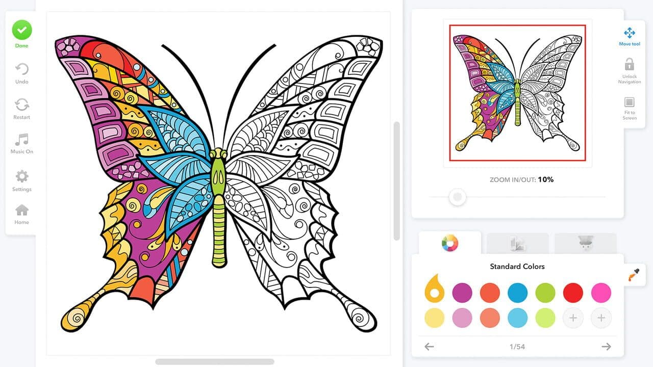 Coloring Book for Adults thumbnail 2