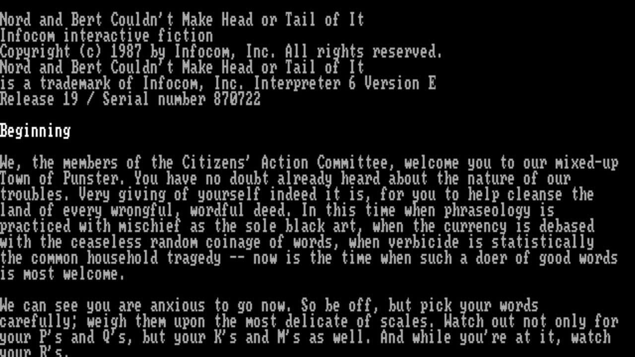 Nord and Bert Couldn't Make Head or Tail of It screenshot 1