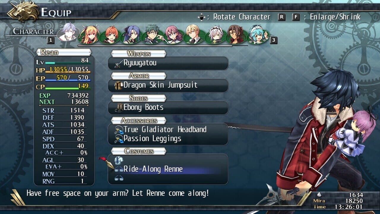 The Legend of Heroes: Trails of Cold Steel II - All Ride-Alongs thumbnail 2
