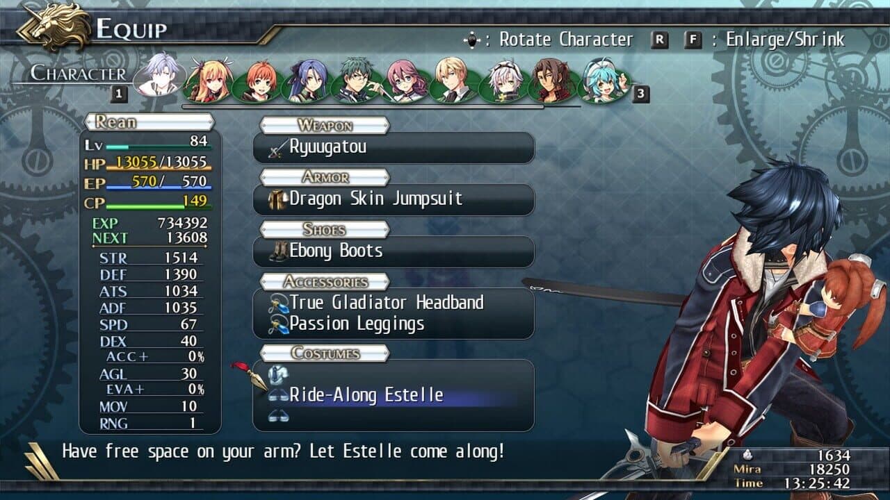 The Legend of Heroes: Trails of Cold Steel II - All Ride-Alongs thumbnail 4