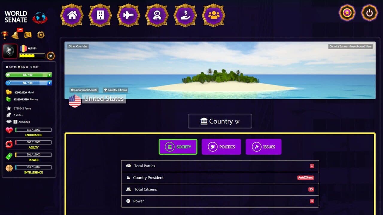 World Senate Game - Free Online Multiplayer Game thumbnail 11