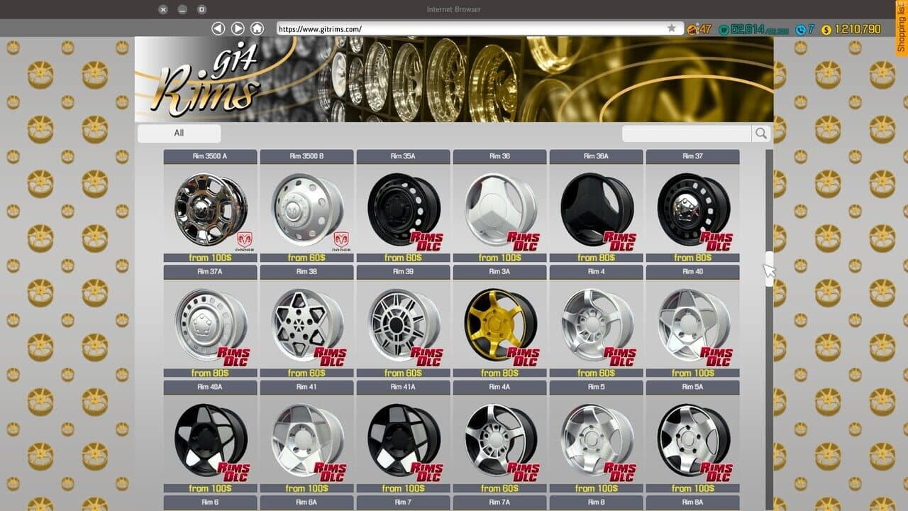 Car Mechanic Simulator 2018: Rims thumbnail 4