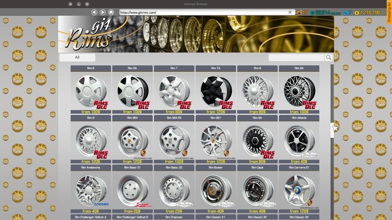 Car Mechanic Simulator 2018: Rims thumbnail 6