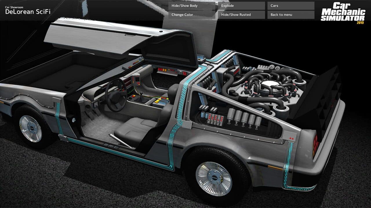 Car Mechanic Simulator 2015: DeLorean thumbnail 5