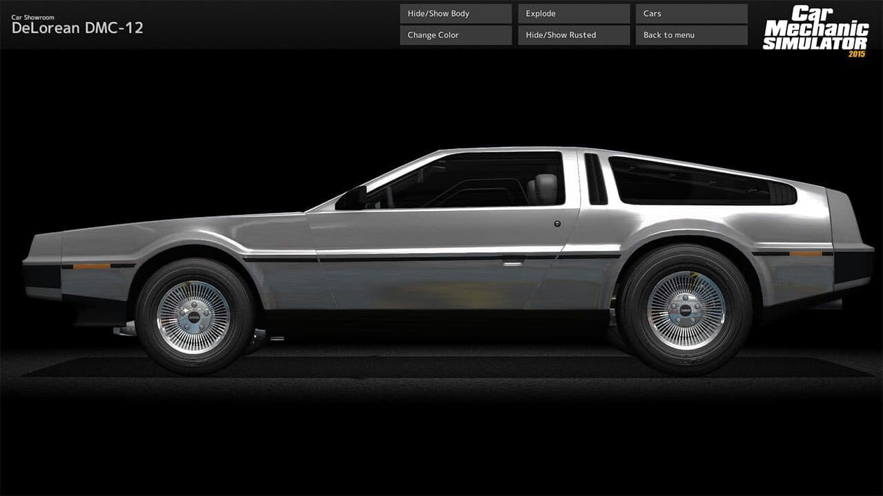 Car Mechanic Simulator 2015: DeLorean thumbnail 8