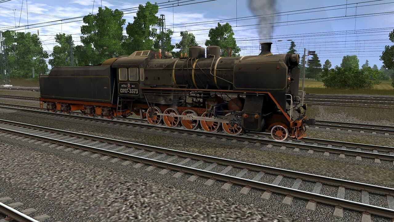 Trainz Railroad Simulator 2019: CO17-3373 Russian Loco and Tender thumbnail 2