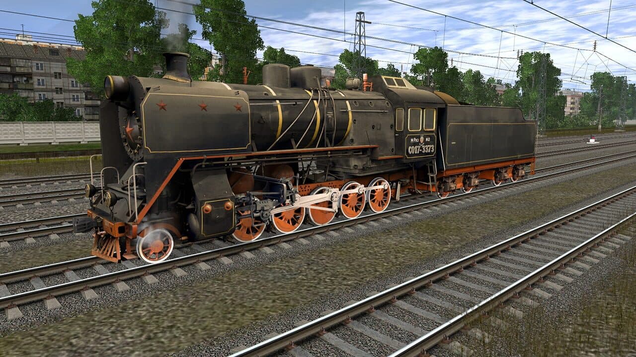 Trainz Railroad Simulator 2019: CO17-3373 Russian Loco and Tender thumbnail 3