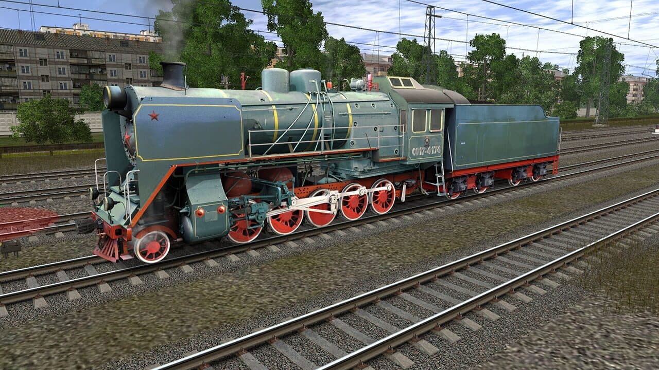 Trainz Railroad Simulator 2019: CO17-4174 Russian Loco and Tender screenshot 1