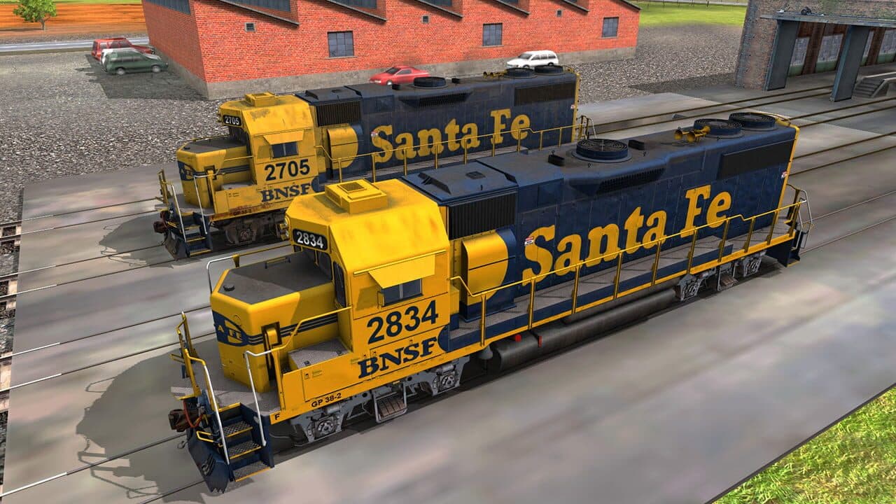 Trainz Railroad Simulator 2019: ATSF GP38-2 Santa FE thumbnail 3