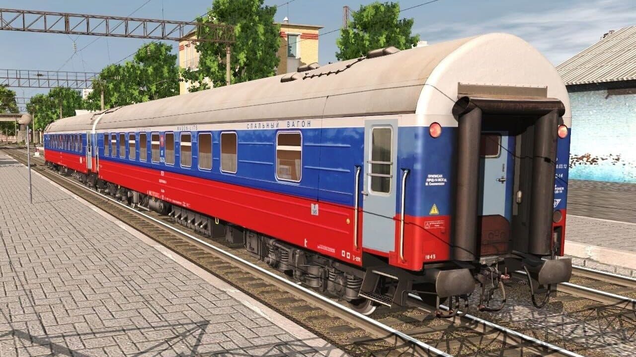 Trainz Railroad Simulator 2019: RZD-UZ-RIC Wagons Praha thumbnail 2