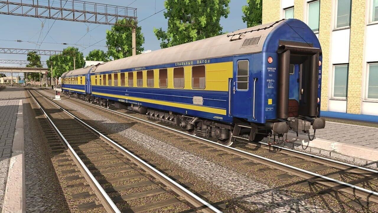 Trainz Railroad Simulator 2019: RZD-UZ-RIC Wagons Praha screenshot 1