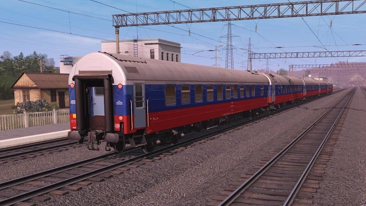 Trainz Railroad Simulator 2019: RZD-UZ-RIC Wagons Praha thumbnail 5