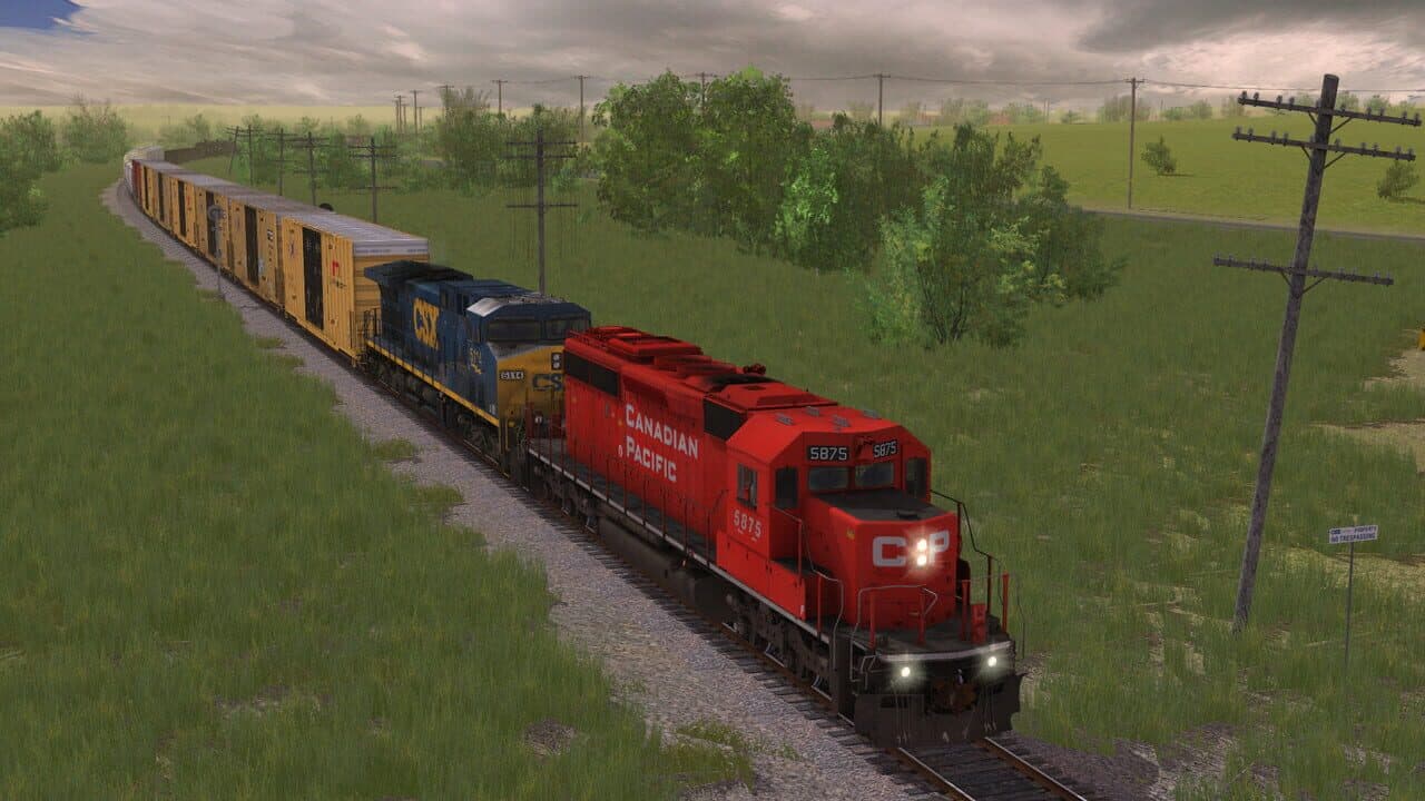 Trainz Railroad Simulator 2019: CP SD40-2 #5865-5879 Modern Block Letters thumbnail 2