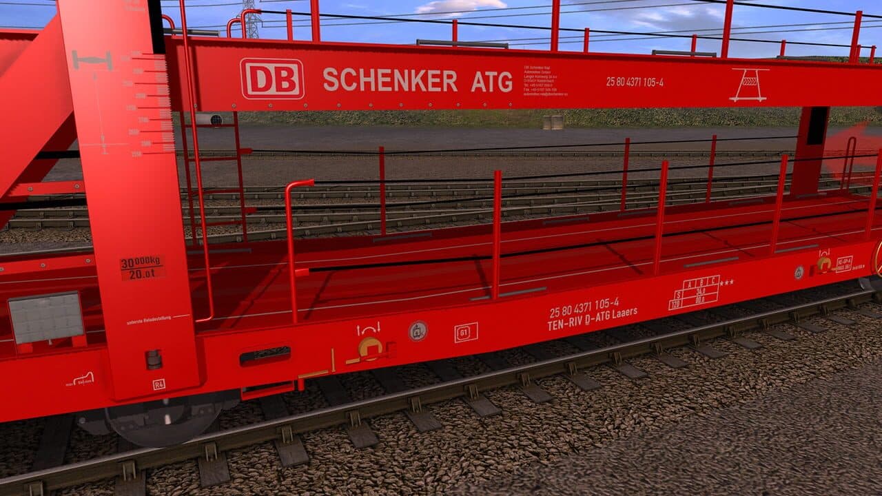 Trainz Railroad Simulator 2019: Laaers Car Transporter screenshot 1
