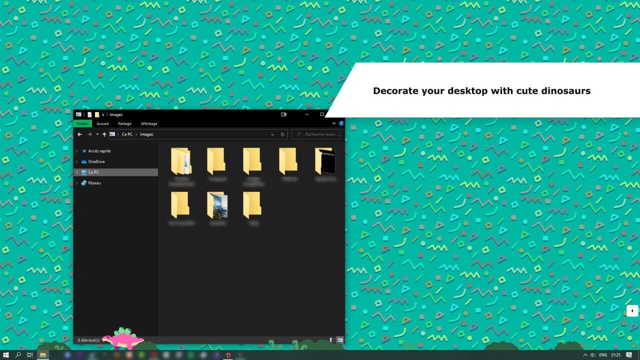 Desktop Dinosaurs screenshot 1