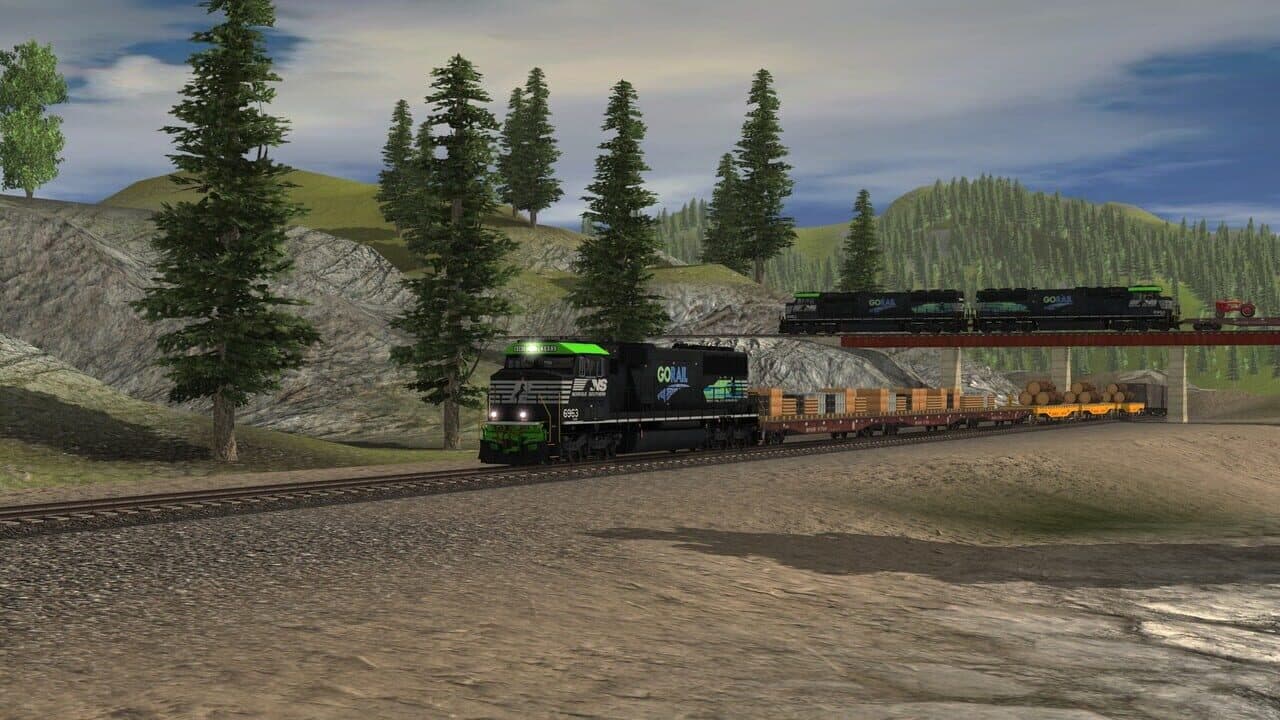 Trainz Railroad Simulator 2019: NS SD60E - 6963 GoRail screenshot 1