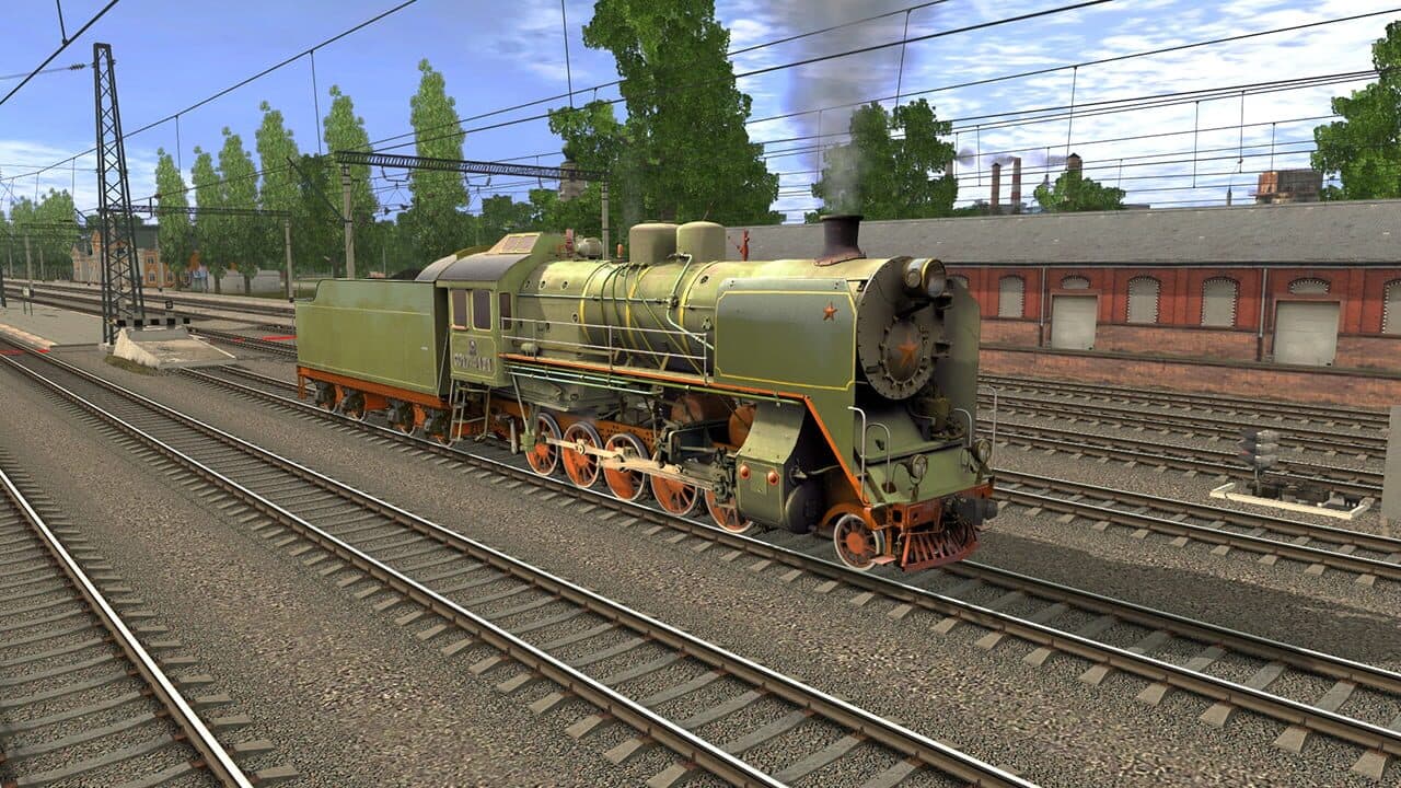 Trainz Railroad Simulator 2019: CO17-4171 Russian Loco and Tender screenshot 1