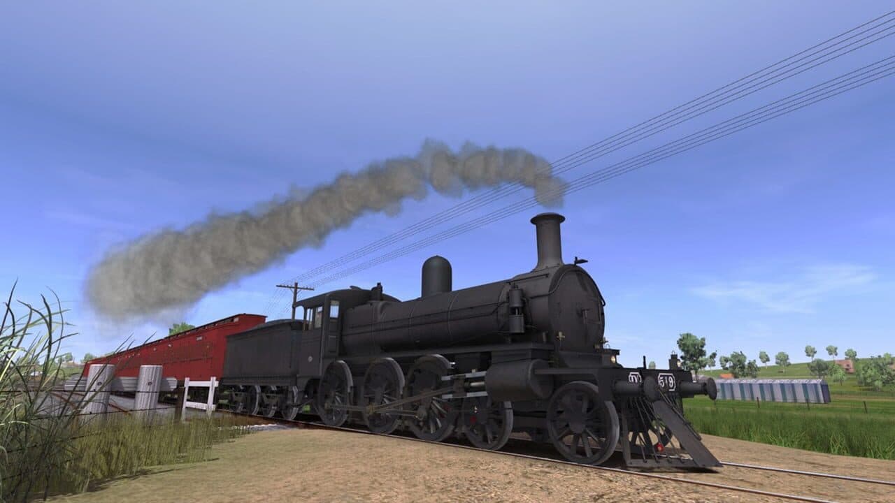 Trainz Railroad Simulator 2019: Victorian Railways D1 Class (Type 4 - Newport) Black thumbnail 2