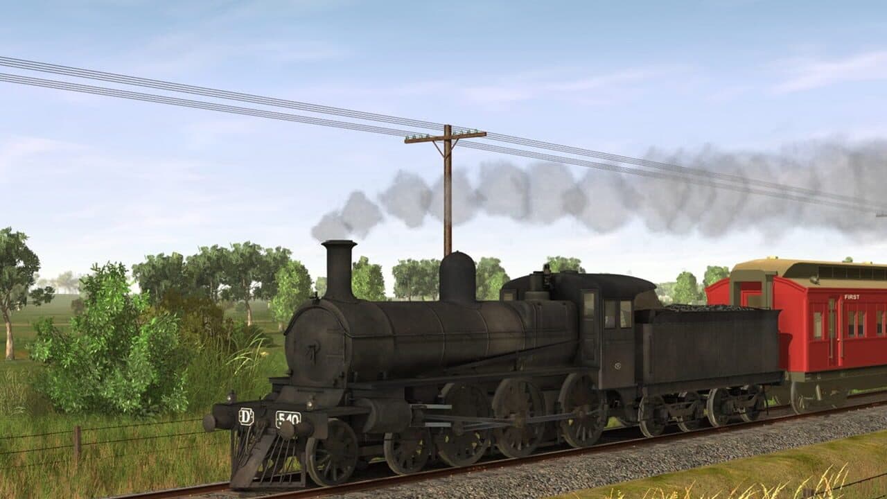 Trainz Railroad Simulator 2019: Victorian Railways D1 Class (Type 4 - Newport) Black thumbnail 5