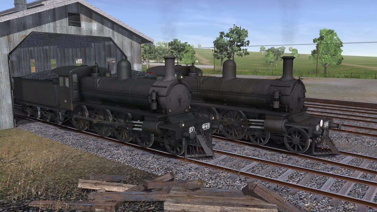 Trainz Railroad Simulator 2019: Victorian Railways D1 Class (Type 4 - Newport) Black thumbnail 4