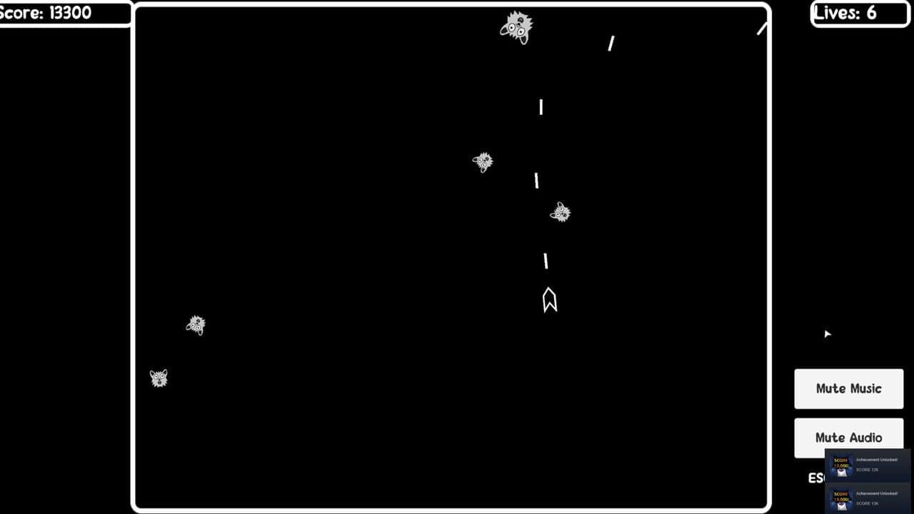 Endless Furry Asteroids screenshot 1